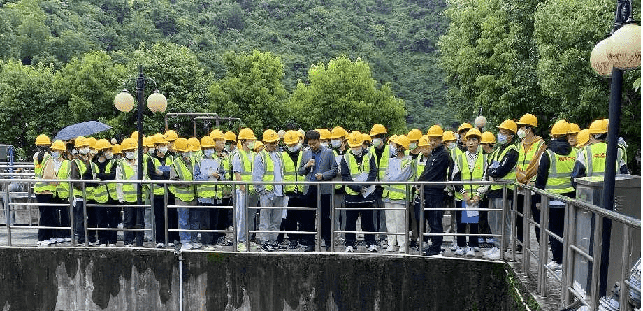 水环境公司镇安污水处理厂迎来商洛学院大学生参观学习